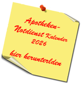 Notdienst-Kalender 2026